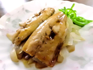 ひつじ雲の介護食（2015.10.31）：秋刀魚の蒲焼