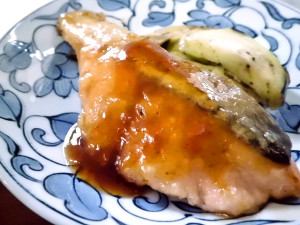 ひつじ雲の介護食（2015.11.08）：魚の梅煮